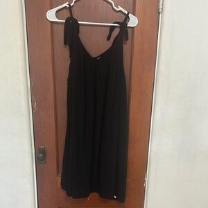 Old Navy Black Dress with Tie Straps